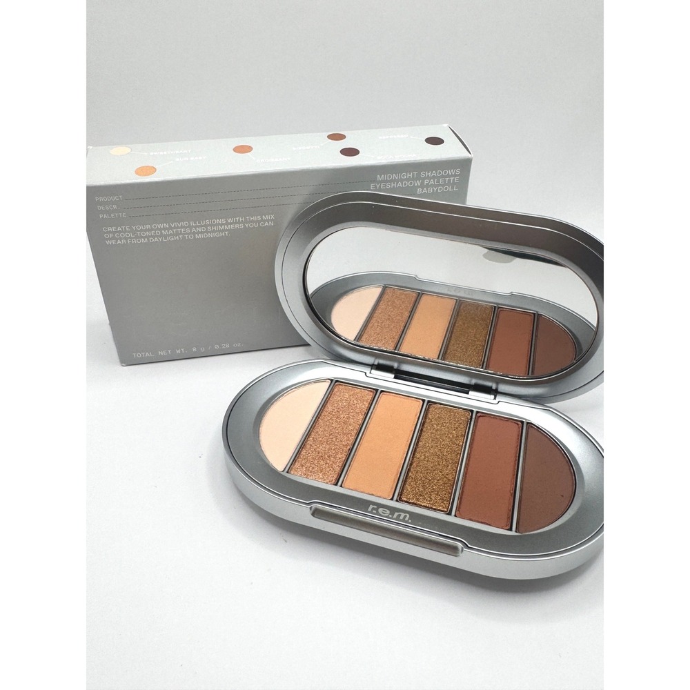r.e.m. beauty Midnight Shadows Eyeshadow Palette NIB